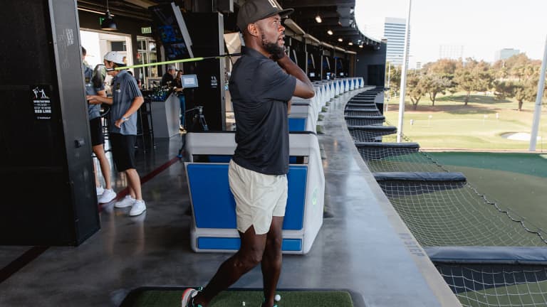 LAFC Foundation Topgolf fundraiser Kei Kamara 2024