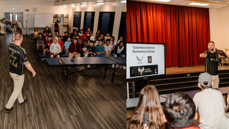 LAFC Falcon Program Columbus Ave Elementary