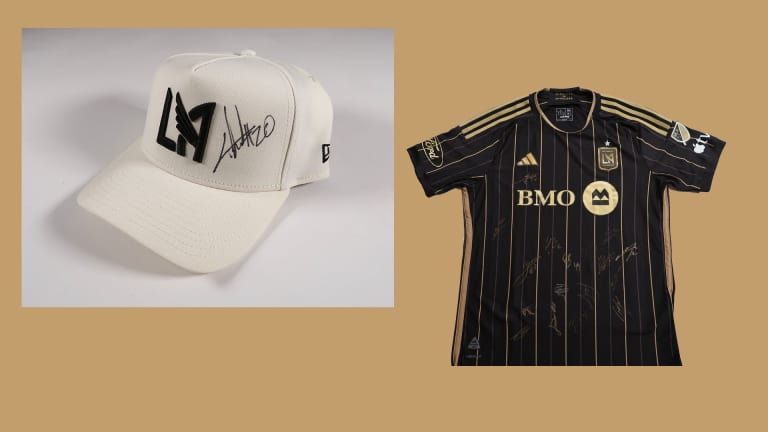 LAFC Foundation auction merch 060724